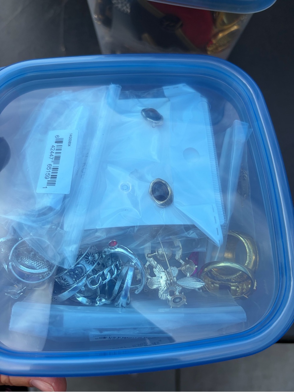 Mix jewelry lot of silver to gold mix